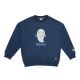 d&f X DAN DA DAN sweatshirt hoodie OBAKE- Navy