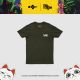 d&f X DAN DA DAN Kaos Maneki Neko Granny - Olive