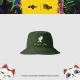 d&f X DAN DA DAN Topi Bucket - Olive