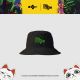 d&f X DAN DA DAN Topi Bucket - Black